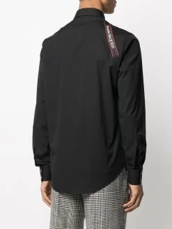 Alexander McQueen shoulder brace detail shirt