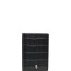 Alexander McQueen croco-embossed card wallet