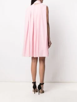 Alexander McQueen scarf detail shift dress