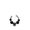 Alexander McQueen skull bead single ear cuff