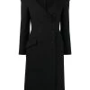 Alexander McQueen peak-lapel double-breasted dress