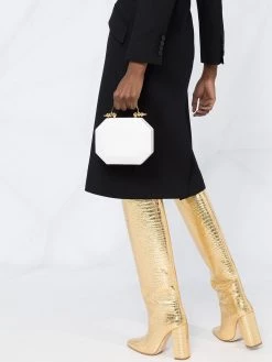 Alexander McQueen peak-lapel double-breasted dress