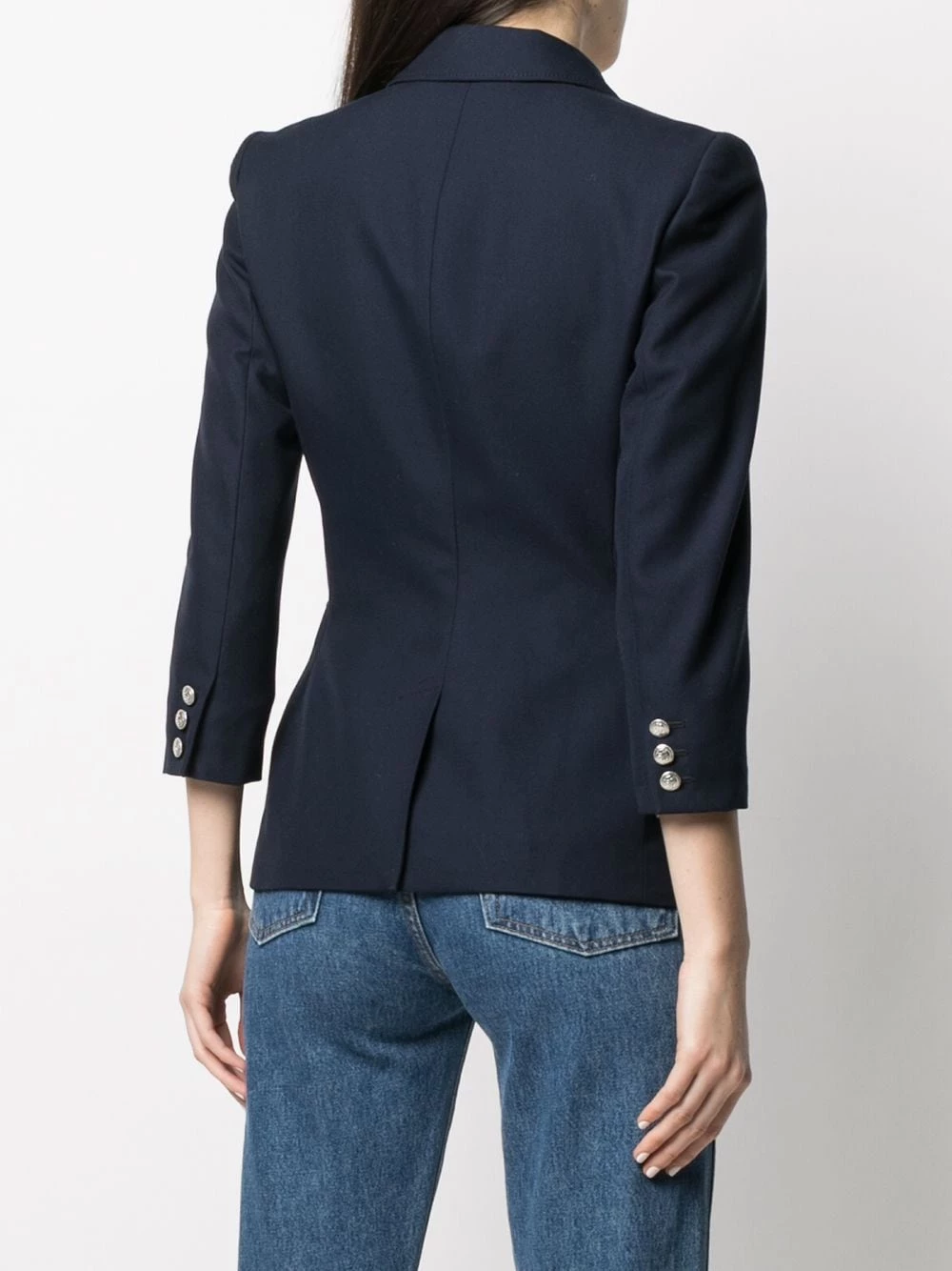 Best deal 👍 Alexander McQueen Embellished logo patch blazer 👍 4 Alexander McQueen embellished logo patch blazer