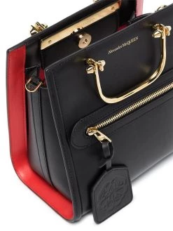 Alexander McQueen The Short Story leather tote bag