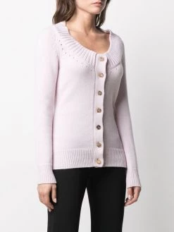 Alexander McQueen button-fastening long-sleeve cardigan