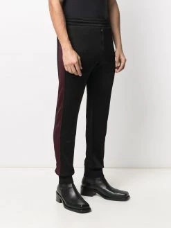 Alexander McQueen contrast-panel track pants