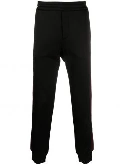Alexander McQueen contrast-panel track pants