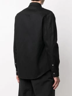 Alexander McQueen Selvedge-tape denim shirt