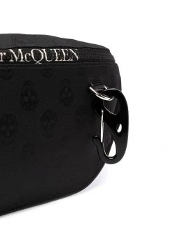 Alexander McQueen logo belt bag