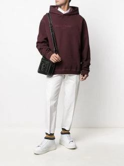 Alexander McQueen knit striped cuff trackpants