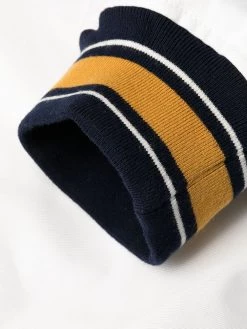 Alexander McQueen knit striped cuff trackpants