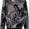 Alexander McQueen Skull camouflage jacquard sweatshirt