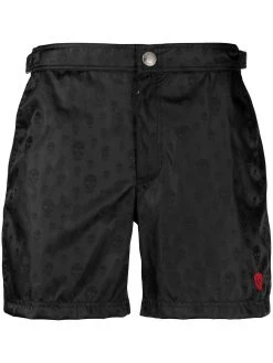 Alexander McQueen skull-print swim shorts