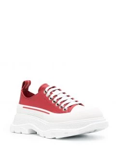 Alexander McQueen flatform lace-up sneakers