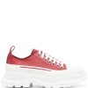 Alexander McQueen flatform lace-up sneakers
