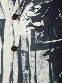 Alexander McQueen trompe-l'ail print blazer