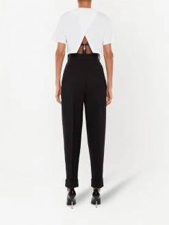 New โญ Alexander McQueen Corset detail T ๐ shirt ๐ฅฐ 8 Alexander McQueen corset-detail T-shirt