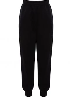Alexander McQueen embroidered logo track pants