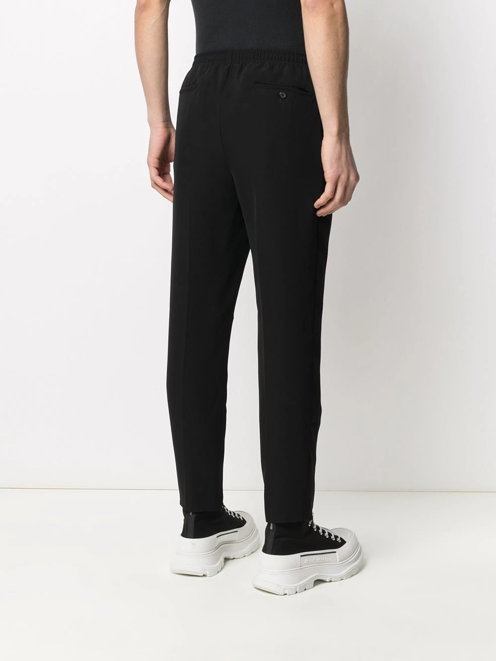Top 10 ๐ Alexander McQueen Zip cuff track trousers ๐ฅฐ 4 Alexander McQueen zip-cuff track trousers