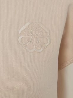 Alexander McQueen cropped panelled sweatshirt