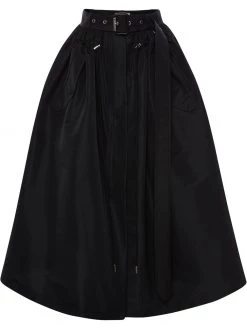 Alexander McQueen voluminous belted skirt