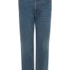 Alexander McQueen high-waisted straight-leg jeans