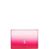 Alexander McQueen gradient-effect skull-stud cardholder