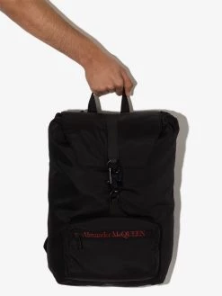 Alexander McQueen Urban logo-print backpack