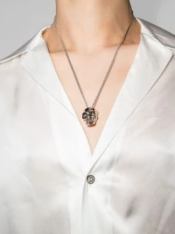 Alexander McQueen skull pendant necklace
