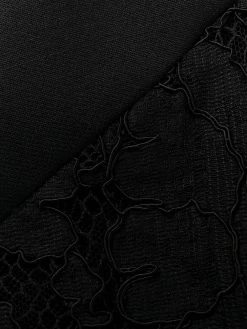 Alexander McQueen lace-panel detail sleeveless dress