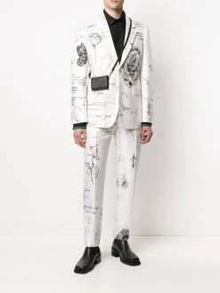 Alexander McQueen Sketchbook tailored trousers