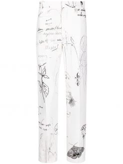 Alexander McQueen Sketchbook tailored trousers