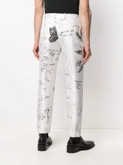 Alexander McQueen Sketchbook tailored trousers