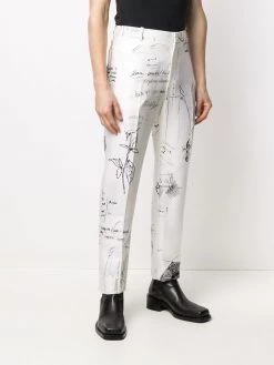 Alexander McQueen Sketchbook tailored trousers