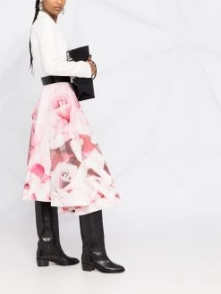 Best reviews of ๐ฅฐ Alexander McQueen Asymmetric floral ๐ skirt ๐ 9 Alexander McQueen asymmetric floral skirt