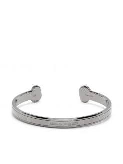 Alexander McQueen skull logo cuff