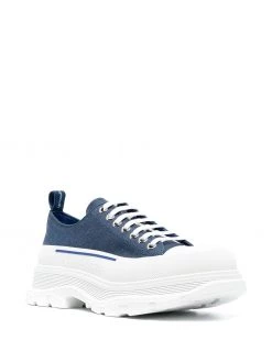Alexander McQueen Tread Slick denim sneakers
