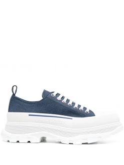 Alexander McQueen Tread Slick denim sneakers