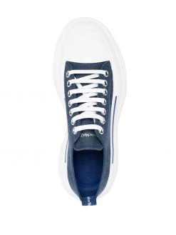 Alexander McQueen Tread Slick denim sneakers