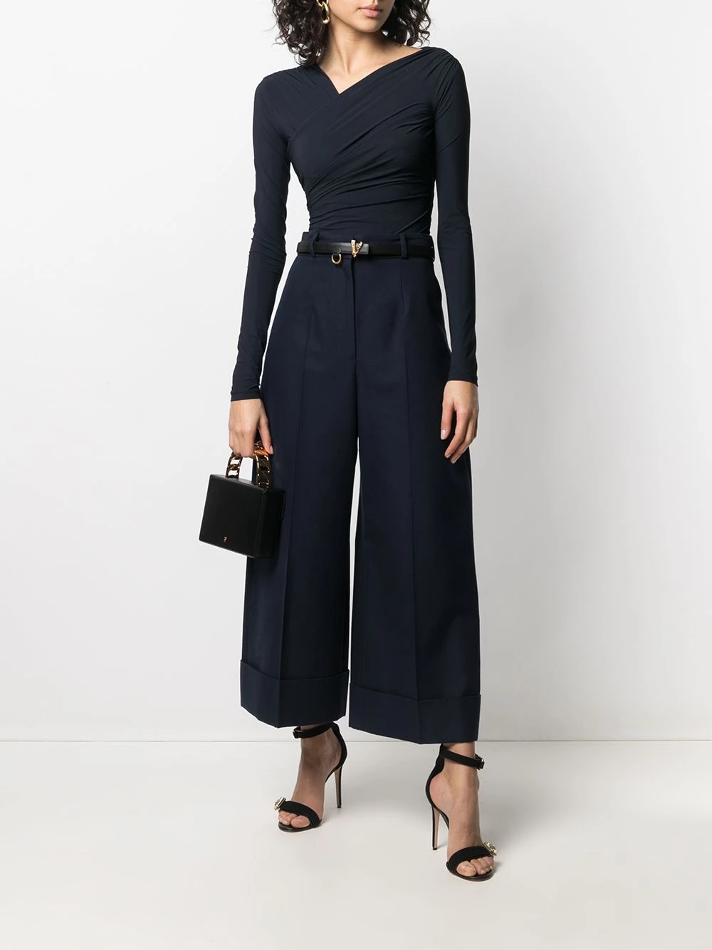 Promo ๐ Alexander McQueen Wide leg cropped trousers ๐ 2 Alexander McQueen wide-leg cropped trousers