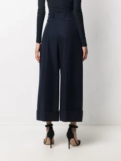 Promo ๐ Alexander McQueen Wide leg cropped trousers ๐ 10 Alexander McQueen wide-leg cropped trousers