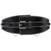 Alexander McQueen contrast-stitch wide belt