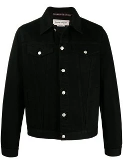 Alexander McQueen buttoned denim jacket