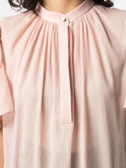 Top 10 ๐ Alexander McQueen Ruffle hem blouse โจ 9 Alexander McQueen ruffle hem blouse