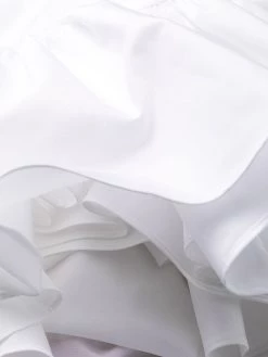 Alexander McQueen short-sleeve asymmetric shirtdress