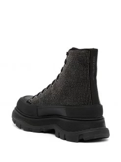 Deals ๐ Alexander McQueen Tread Slick stud embellished ๐ sneakers ๐ฏ 6 Alexander McQueen Tread Slick stud-embellished sneakers