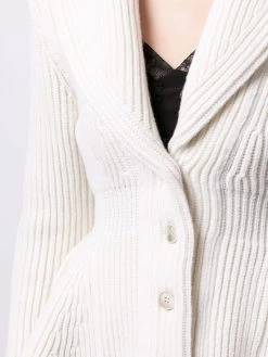 Alexander McQueen Exploded rib-knit cardigan