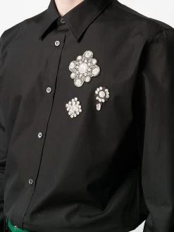 Alexander McQueen multi-patch cotton shirt