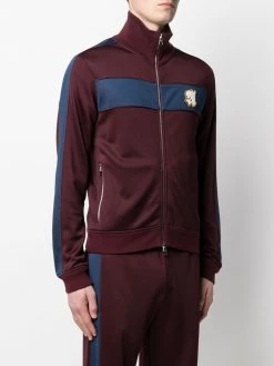 Alexander McQueen logo patch track jacket