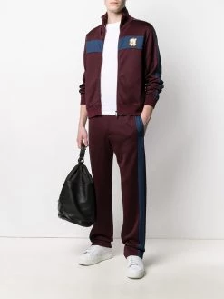 Alexander McQueen logo patch track jacket